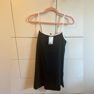 H&M Black and White Dress